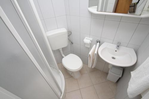Kúpeľňa v ubytovaní Apartments with parking spaces Artatore, Losinj - 8087
