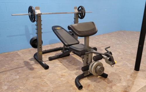 Das Fitnesscenter und/oder die Fitnesseinrichtungen in der Unterkunft Mountain Retreat house to Relax and Enjoy