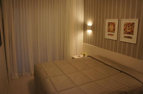 Ekoara Residence - Muro Alto - Porto de Galinhas tesisinde bir odada yatak veya yataklar