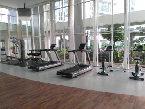 Gimnàs o zona de fitness de Gardenia Casa de Parco Luxury Room Hotel/Apartment