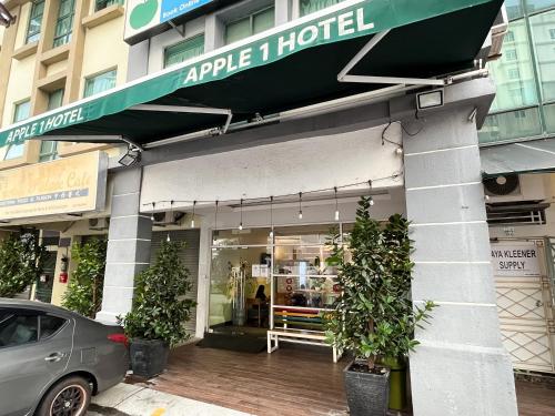 El edificio en el que está el hotel