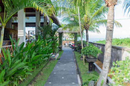 Zahrada ubytování West Break Bali - Medewi