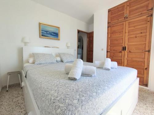 Postel nebo postele na pokoji v ubytování Lovely 2 bedroom in Capuchinos, San Juan de Capistrano, Nerja