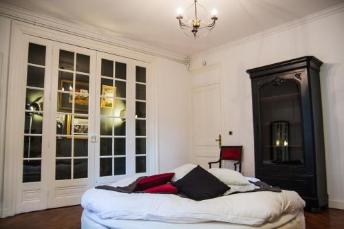 Cama o camas de una habitación en Félix dOrt