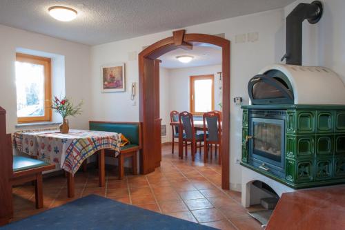 Χώρος καθιστικού στο Holiday Home Zelenka