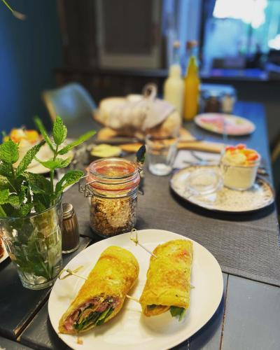 Mad på bed and breakfast-stedet eller i nærheden