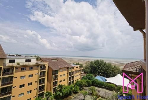 a view from the balcony of a apartment building at Gold Coast Morib Resort in Banting