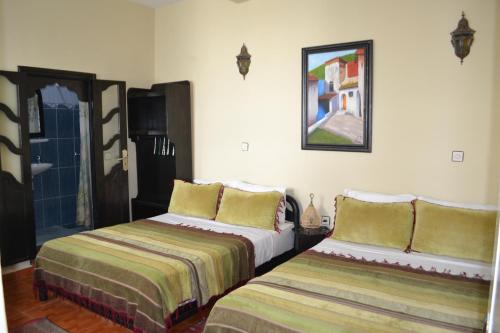Cama o camas de una habitación en Hotel Cap Sim