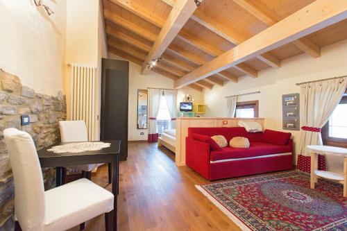 Posezení v ubytování Hotel Krone
