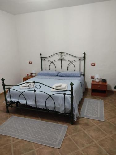 Кровать или кровати в номере Casa di Stefano