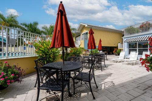 Das Gebäude in dem sich das Aparthotel befindet