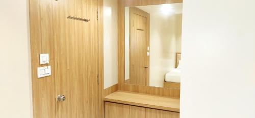 Koupelna v ubytování Hotel 9 Coin