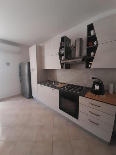 Dapur atau dapur kecil di Sun House Sicily