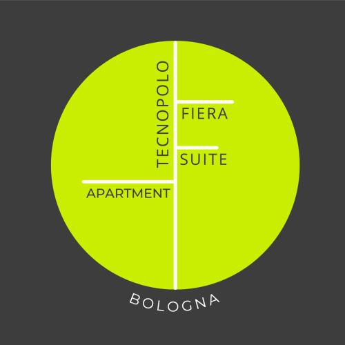 a green circle with the words feria at Tecnopolo Fiera Suite in Bologna
