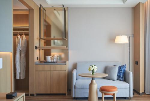 Dapur atau dapur kecil di Hyatt Place Huangshan Train Station