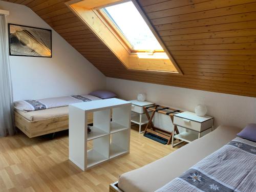 Postel nebo postele na pokoji v ubytování Pension Chalet Charme