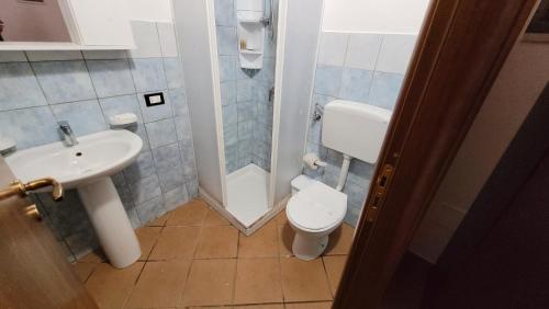 Kúpeľňa v ubytovaní IL BORGO DEL CASTELLO