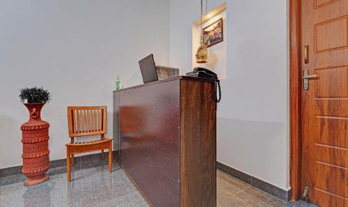 Vstupní hala nebo recepce v ubytování Treebo Alaka Rester Homestay