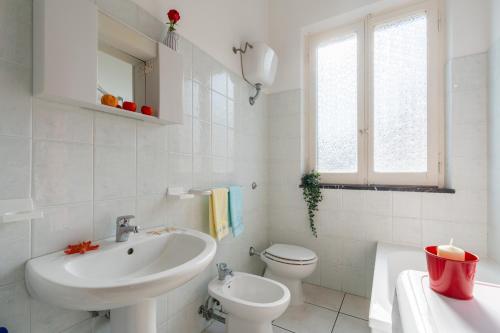 Koupelna v ubytování Terrazza Verdi-Roseto Vacanza