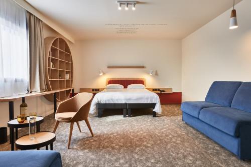 Ένα ή περισσότερα κρεβάτια σε δωμάτιο στο ibis Styles La Roche-sur-Yon
