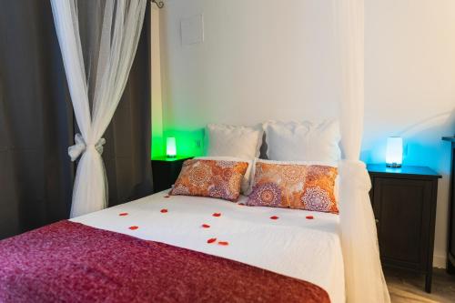 A bed or beds in a room at Villa Antolín