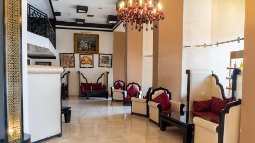 Ruang duduk di Hotel Imperial Plaza & Spa
