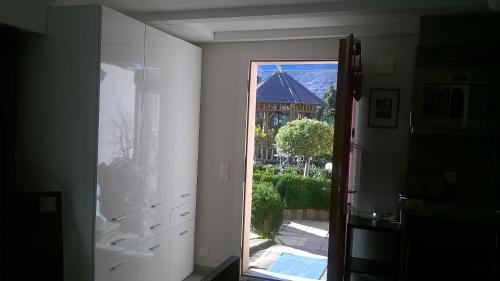 Zahrada ubytování B&B à la Madeleine