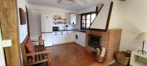 Cucina o angolo cottura di Alojamiento rural, jardín, a 25 minutos de Bilbao, parking gratuito