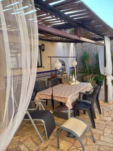 Kawasan patio atau luaran di Casa Los Granainos