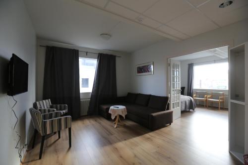Posezení v ubytování 100 Iceland Hotel