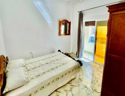 Postel nebo postele na pokoji v ubytování Appartement Beauté Martil