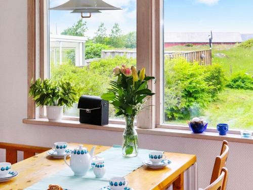 Taman di luar 4 person holiday home in FALKENBERG