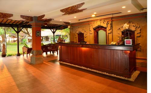 
インナ シンドゥ ビーチ ホテル＆リゾートのロビーまたはフロント
