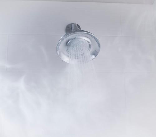 a shower head with water coming out of it at Holiday Inn Express Hong Kong Causeway Bay by IHG in Hong Kong