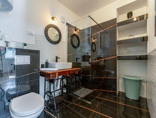 Koupelna v ubytování Villa Moki ZadarVillas