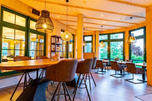 Εστιατόριο ή άλλο μέρος για φαγητό στο Christinenhof & Spa - Wellnesshotel am Rande des Spreewalds