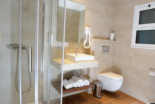 Ванная комната в Duas Torres Hotel