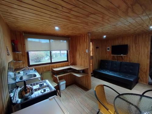 El Fogon de Rio Claroにあるテレビまたはエンターテインメントセンター