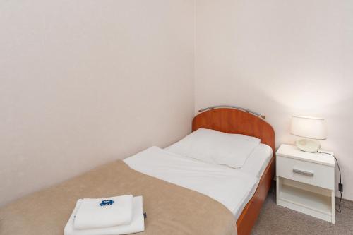 Postel nebo postele na pokoji v ubytování Ośrodek Wypoczynkowy Wiga