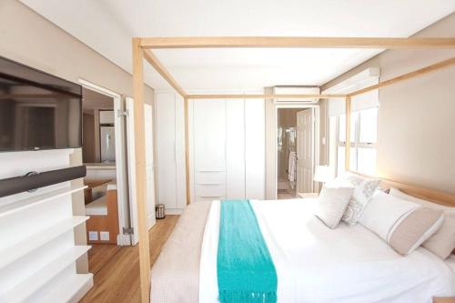 Ένα ή περισσότερα κρεβάτια σε δωμάτιο στο Ocean living @ Summerseas