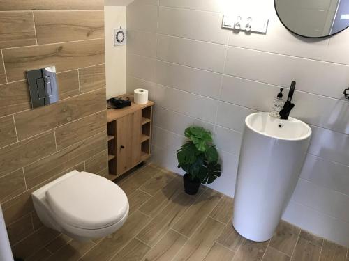 Un baño de APARTAMENTY MONTANIA WISŁA