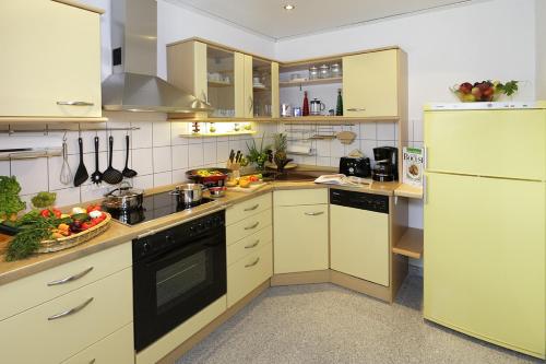 Köök või kööginurk majutusasutuses Management - Business Suiten
