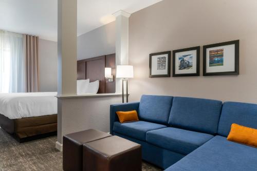 Area soggiorno di Comfort Suites