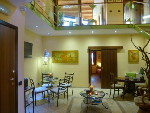 Posezení v ubytování B&B Domus Traiani Benevento