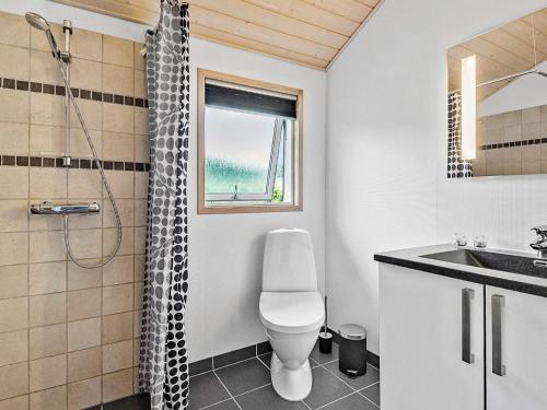 Koupelna v ubytování Holiday home Ansager XXII