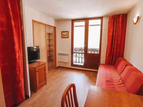 Studio cabine 4 personnes, proche pistes, balcon, animaux acceptés