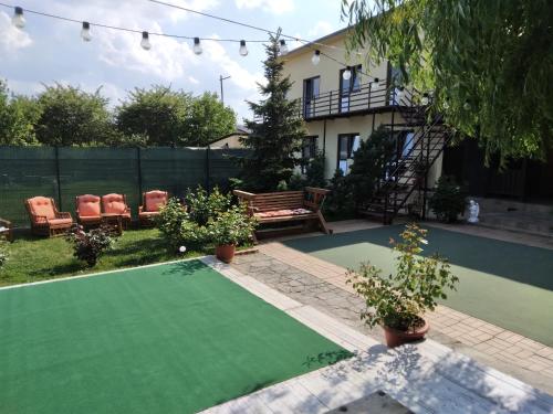 Κήπος έξω από το Casa Rustica