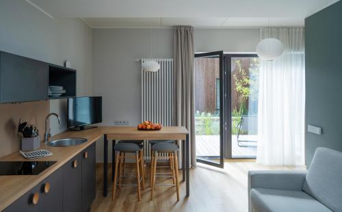 Una cocina o zona de cocina en Wasa Resort Hotel, Apartments & SPA