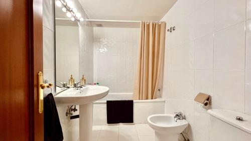 Koupelna v ubytování Boho Apartment Lucano 01