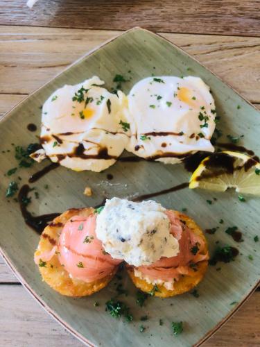 Mad på bed and breakfast-stedet eller i nærheden